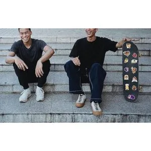 Paquete de 50 calcomanías de mercancía de boca grande_6