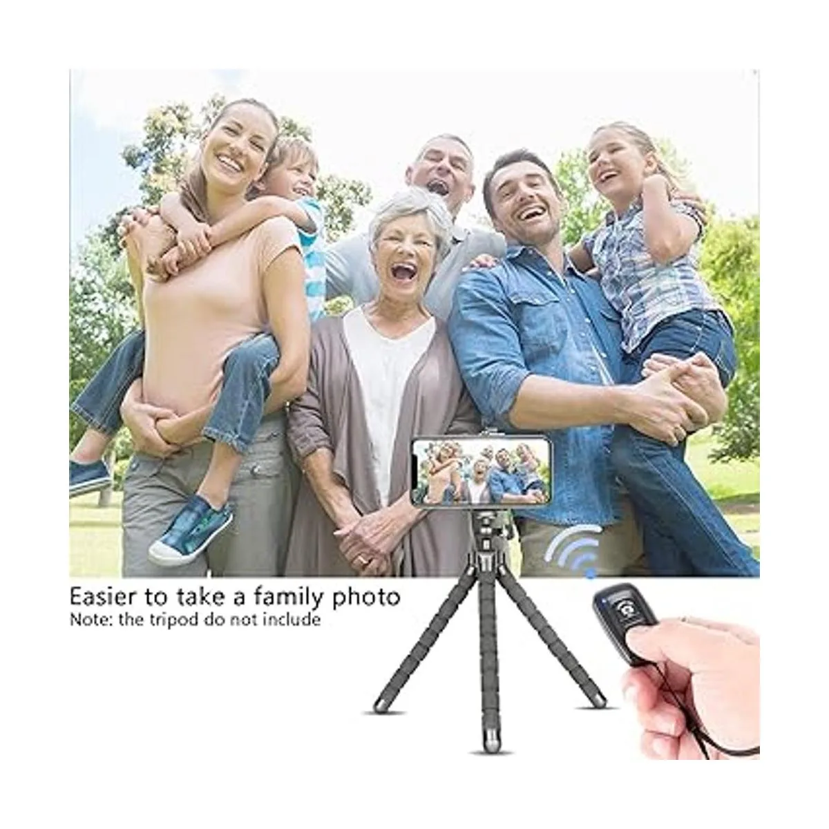 Clicker para teléfono celular control remoto de cámara_3