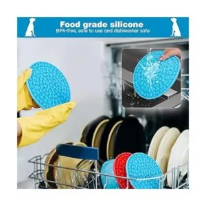 MooonGem Almohadilla de lamer para perros almohadillas de_6