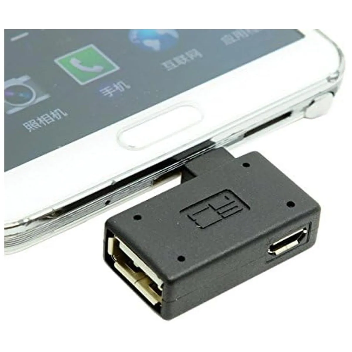 CY ángulo derecho de 90 grados Micro USB 2.0 OTG Host_6