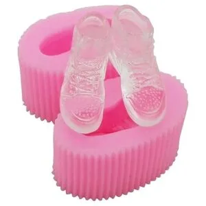 ZQWE Molde 3D para zapatos de niños molde de chocolate_2