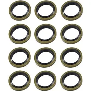 12 juntas de perno para sellador de línea de combustible_2