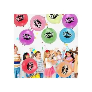 36 piezas de varios colores globo de perforación grande_2