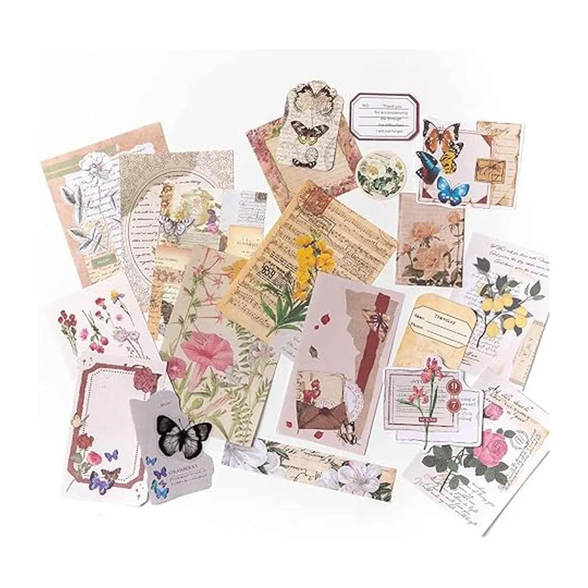 Alideco Paquete de 260 piezas de suministros de álbumes de_3