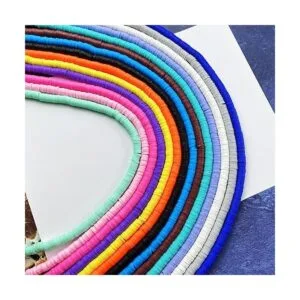 4000 cuentas de arcilla polimérica de mezcla rosa cuentas_4