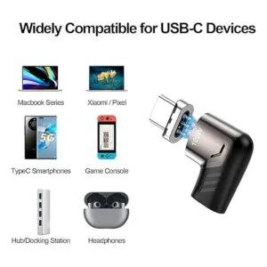 Sisyphy Adaptador USB C magnético 5 pines tipo C_5