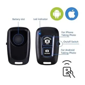 Clicker para teléfono celular control remoto de cámara_5