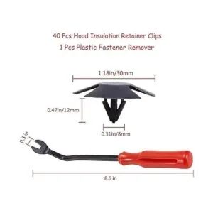 FEBRYTOLD Clips de retención de aislamiento para capó 40_2