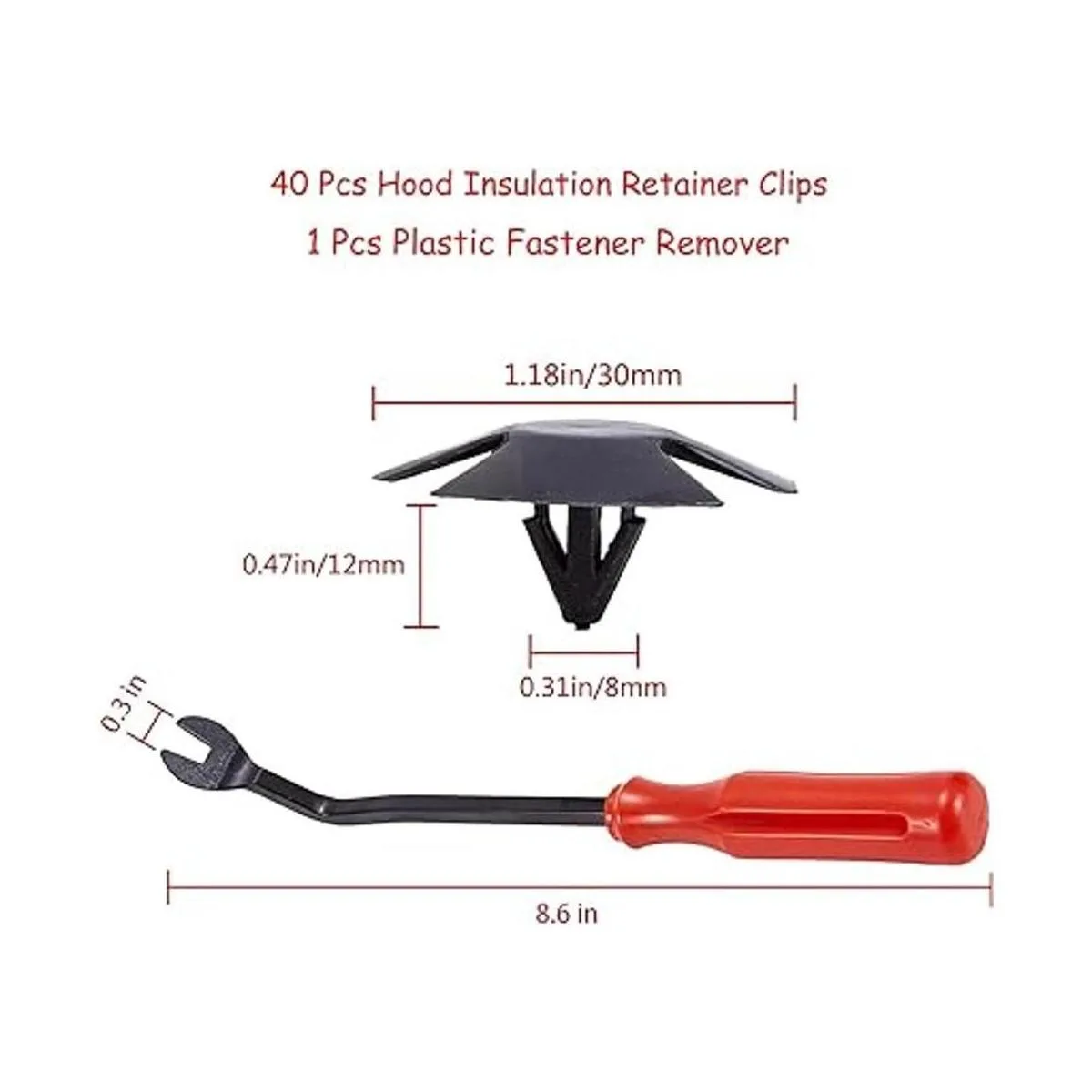 FEBRYTOLD Clips de retención de aislamiento para capó 40_2