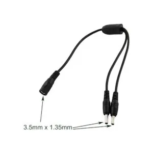 UpperFu 2 cables divisores de alimentación CC de 1 a 2_2