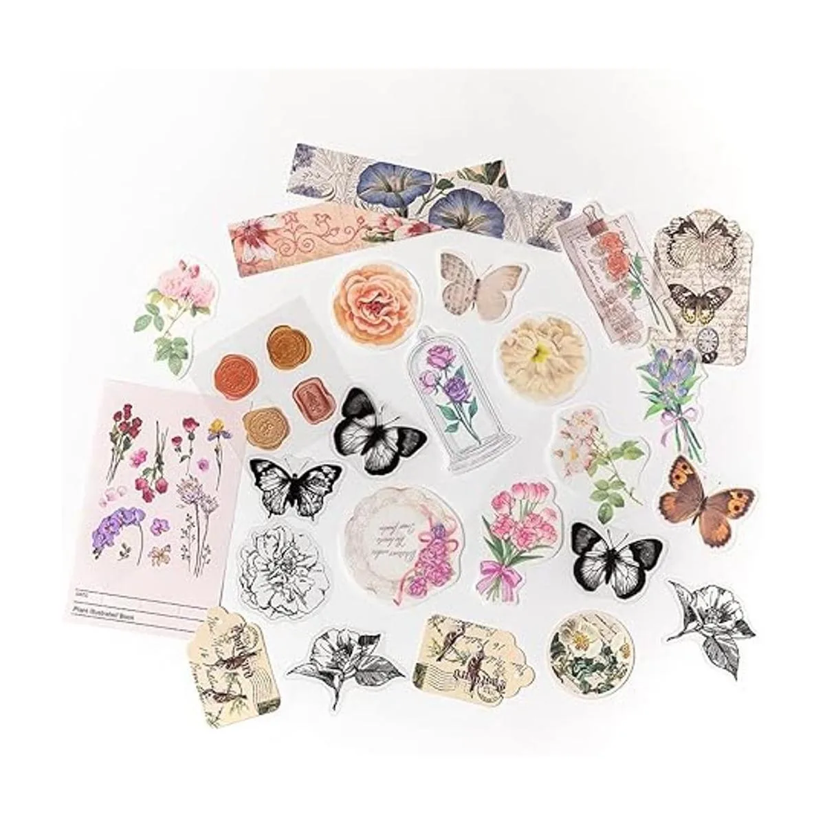 Alideco Paquete de 260 piezas de suministros de álbumes de_6