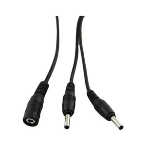 UpperFu 2 cables divisores de alimentación CC de 1 a 2_3