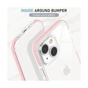 MATEPROX Funda compatible con iPhone 14 transparente_2