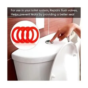 Paquete de 4 juntas de sello de válvula de descarga_6