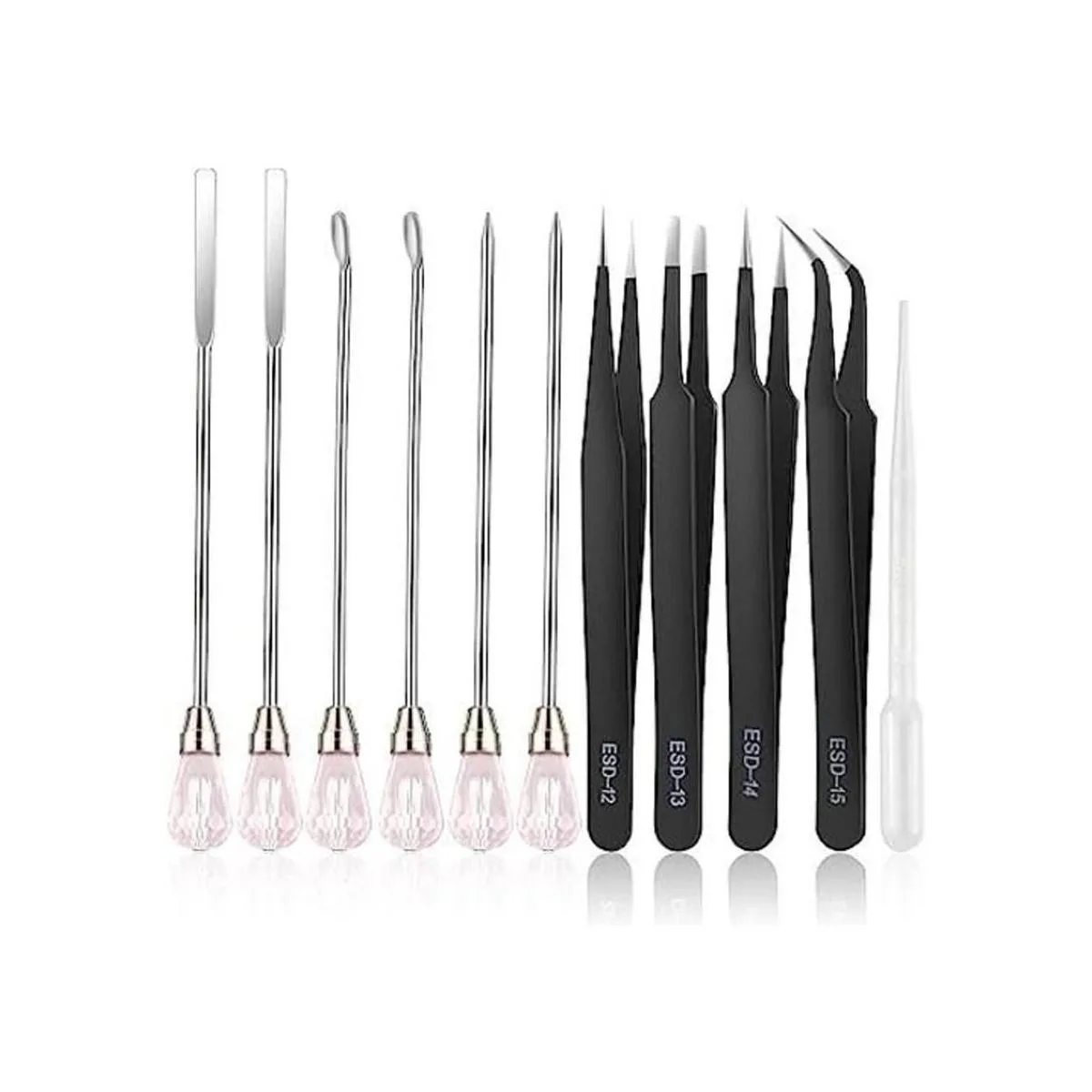 Kit de herramientas de cuchara de resina de 11 piezas_1