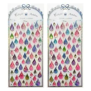 Pegatinas 2 hojas pegatinas Diario Scrapbooking Libro de_1