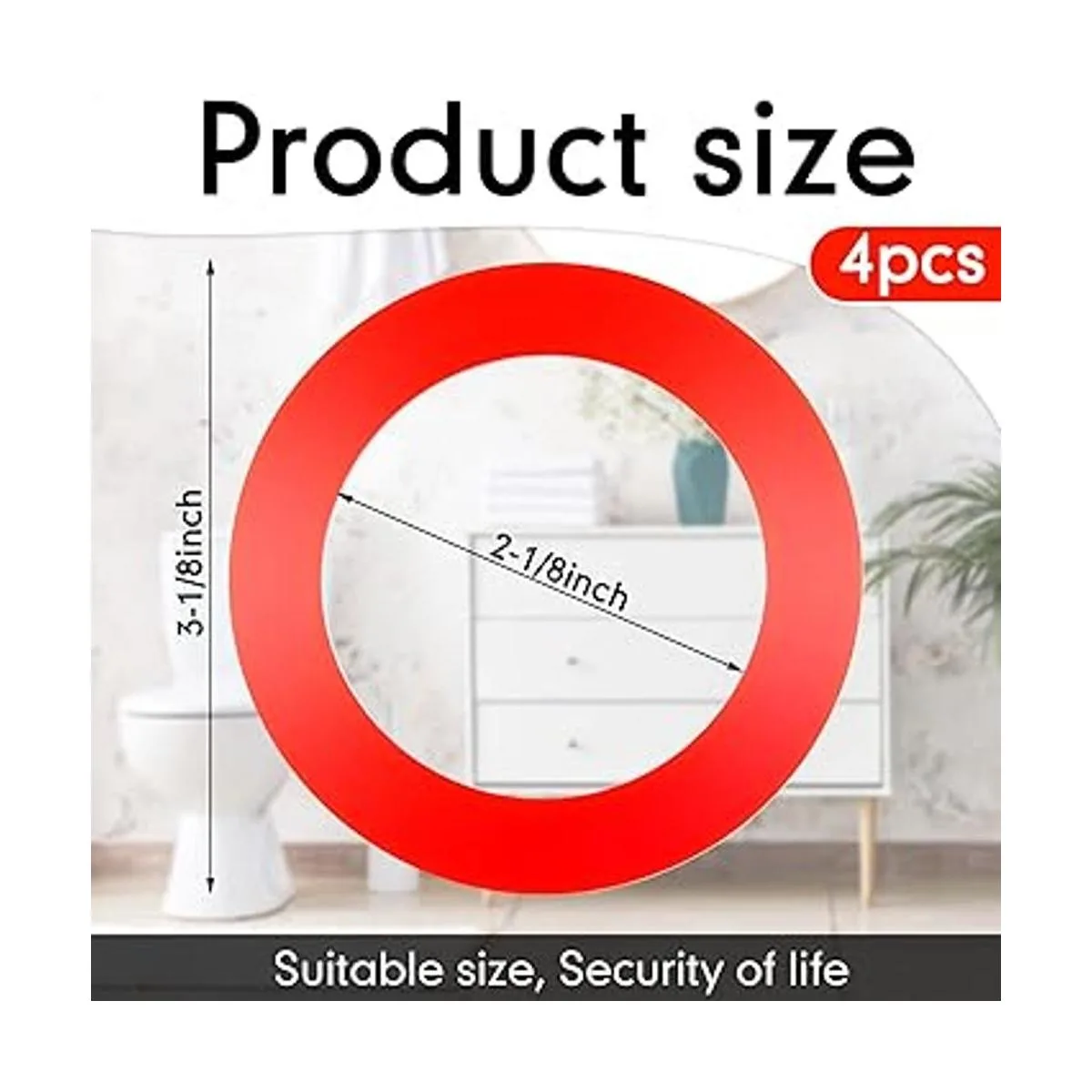 Paquete de 4 juntas de sello de válvula de descarga_2