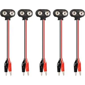 PNGKNYOCN Cable de clip de cocodrilo a presión de 9 V_1