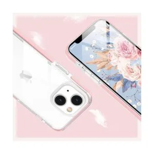 MATEPROX Funda compatible con iPhone 14 transparente_3