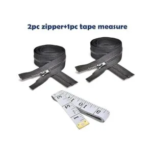 Sawoake 2 cremalleras separadas 5 de 25 pulgadas para_2