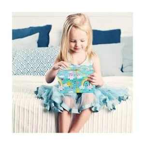 Papel de regalo de cumpleaños arco iris 6 hojas de papel_4