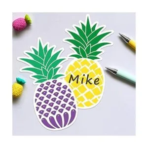 Recortes de piña 54 piezas de recortes tropicales para_2