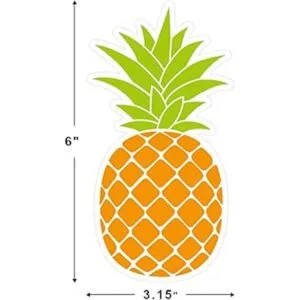 Recortes de piña 54 piezas de recortes tropicales para_3
