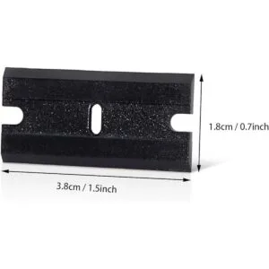 EHDIS 100 cuchillas de plástico de doble borde para_5