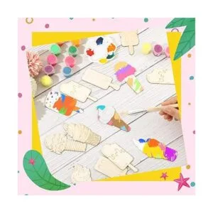 Recortes de madera de helado sin terminar recortes de_6