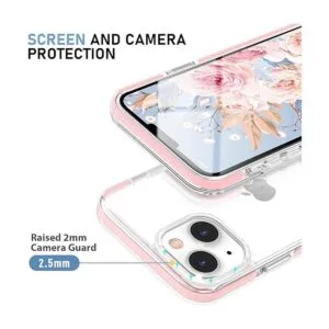 MATEPROX Funda compatible con iPhone 14 transparente_5