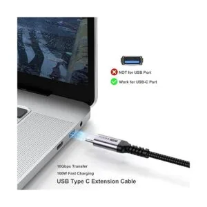 Cable de extensión USB C de 3 pies cable extensor tipo C_2
