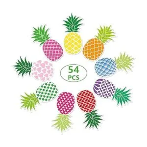 Recortes de piña 54 piezas de recortes tropicales para_4