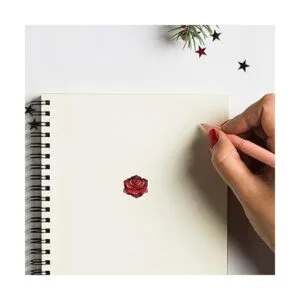 Pegatinas para planificar rosas 0.5 pulgadas álbumes de_3