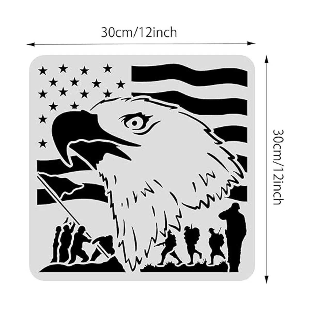 BENECREAT Plantillas de bandera del Día de la_2