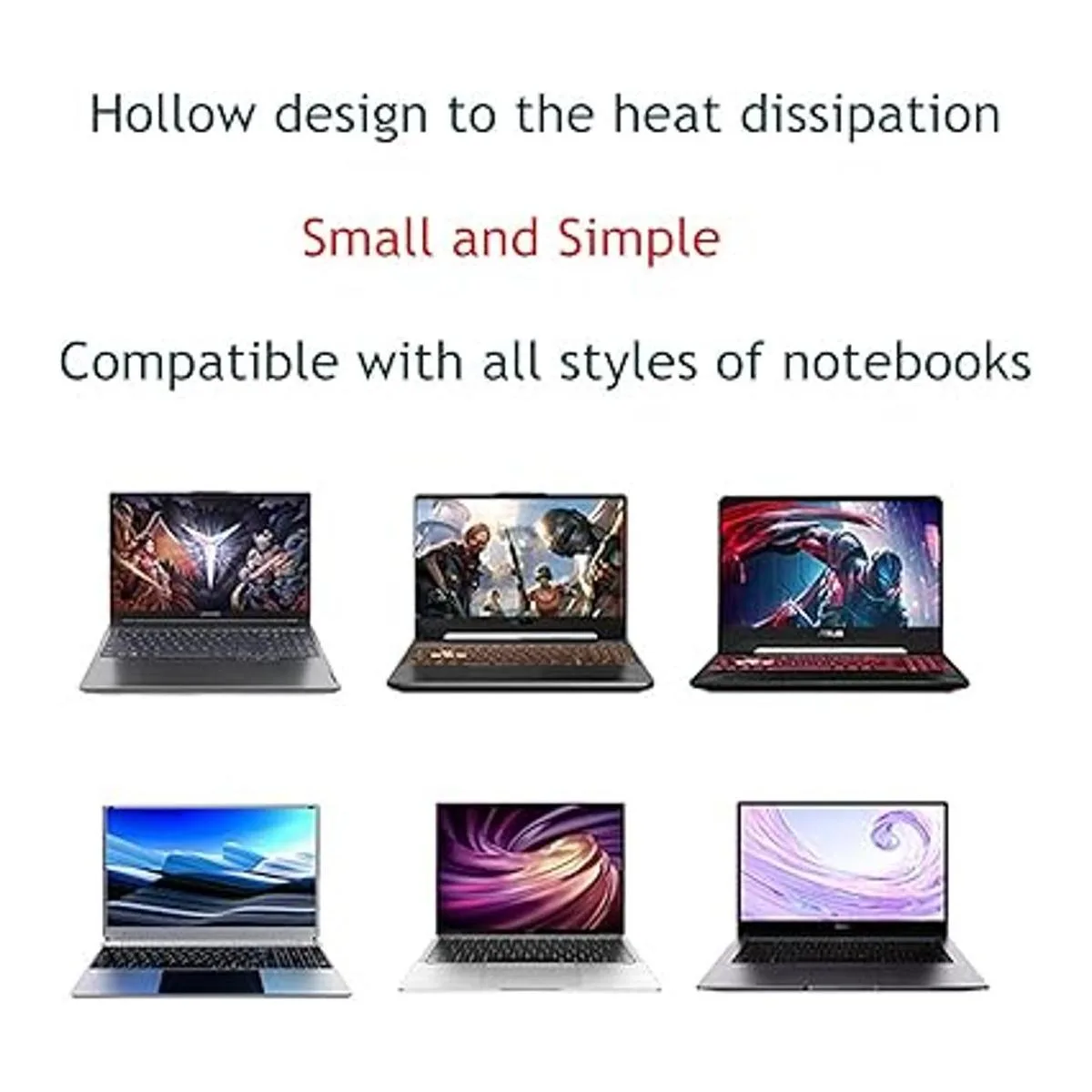 Notebook Invisible Stand Computer Keyboard Stand for Desk_6