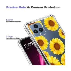 TMobile REVVL 6 5G funda protectora de TPU suave y_4