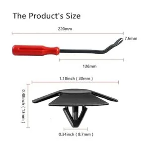 Fastener Remover with 30pcs Hood Insulation Retainers_2