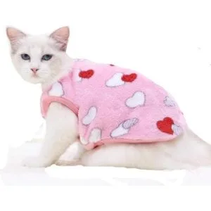 ANIAC Disfraz de mascota linda ropa de conejo chaleco_3