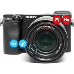 Tapa de lente de 2.165 in para Nikon AFP no AFS DX_3