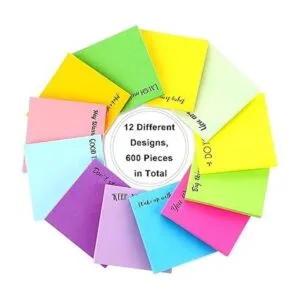 Notas adhesivas inspiradoras de 3 x 3 pulgadas 50 hojas_3