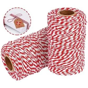 YZSFIRM 2 rollos de cuerda de 0.079 in cuerda de algodón_2