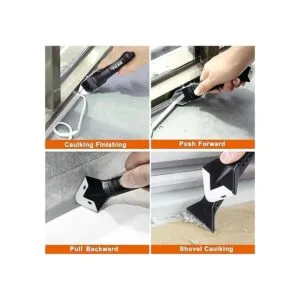 TILER Herramientas de calafateo de silicona 5 en 1 cabeza_5