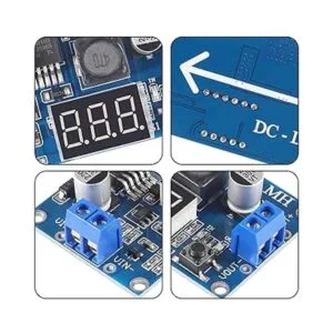 Alinan 4 unidades LM2596 convertidor reductor módulo_4