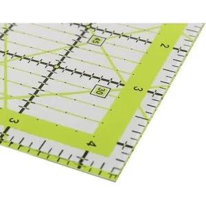 XGNG Regla cuadrada de acolchado de 4.5 x 4.5 pulgadas_4