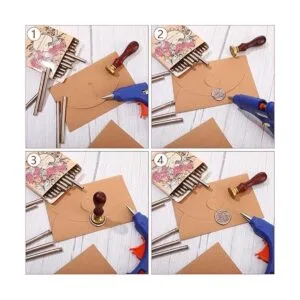 24 barras de cera de sellado de de pegamento para_4