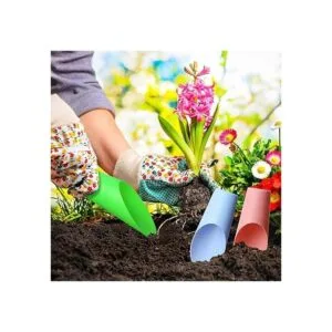 6 cucharas de tierra bonsái de plástico para jardín palas_5