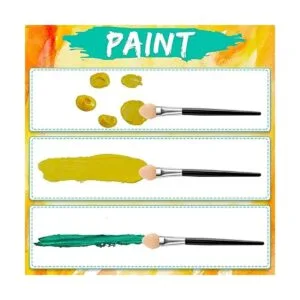 Zopeal 48 aplicadores de esponja pinturas de tinta_4