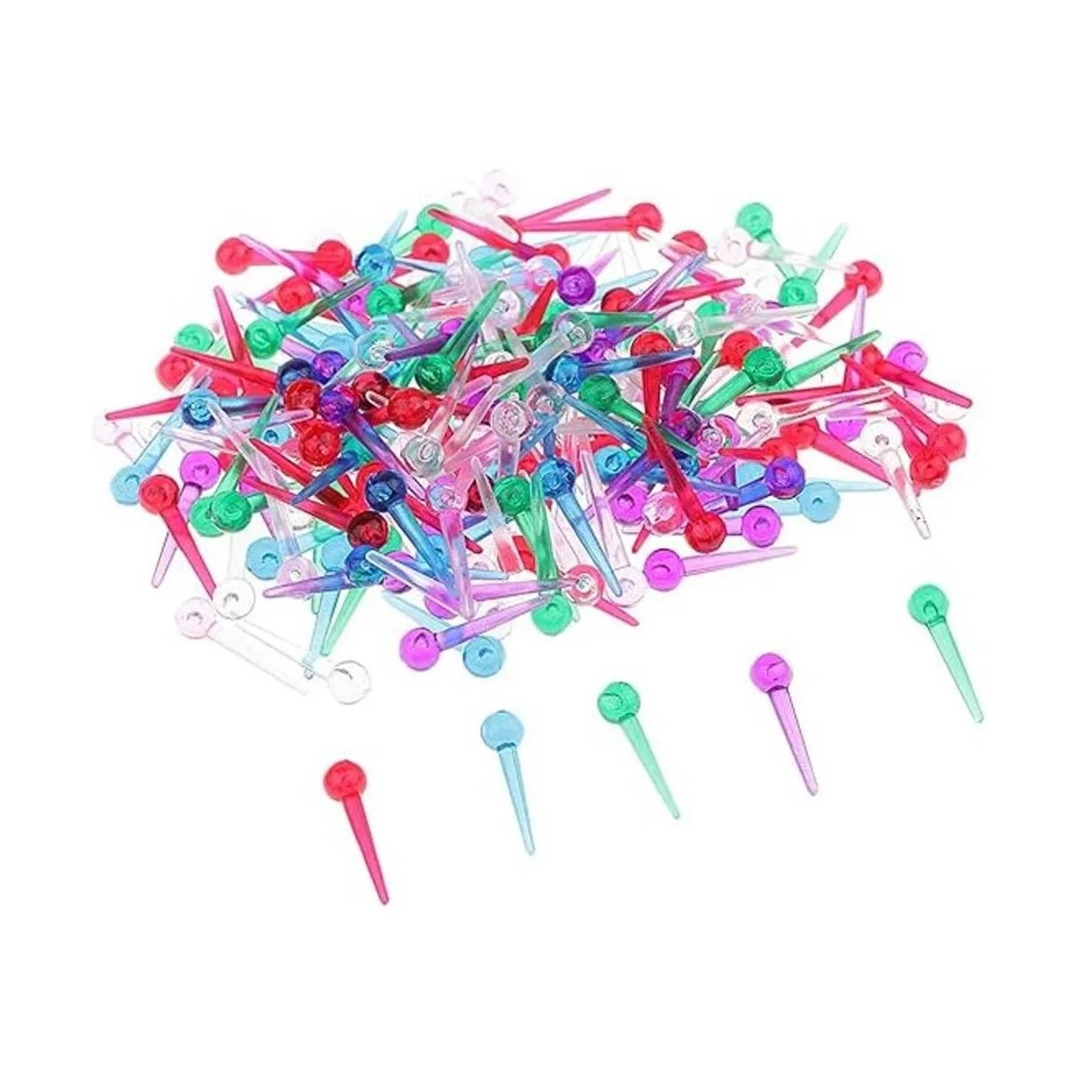 Lependor 1000 piezas de colores surtidos de plástico de_1