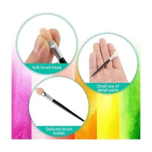 Zopeal 48 aplicadores de esponja pinturas de tinta_3