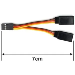 5 cables de arnés JRFutaba estilo Servo 1 a 2 Y Cable_2